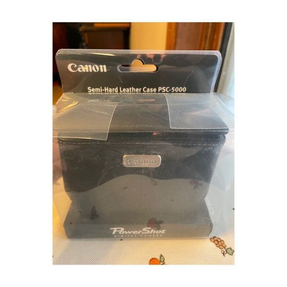 Canon PSC-5000 Semi-Hard Leather Case for G7/G9 Cameras - Picture 1 of 6
